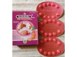 Bobaraba Tablet with Gingsend Extract for Butt and Breast Enlargement