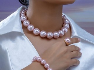 elegant-pink-pearl-jewelry-set